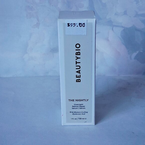 Beautybio Nightly Overnight Retinol Repair + Peptide Anti-Aging Serum NIB - Picture 1 of 5